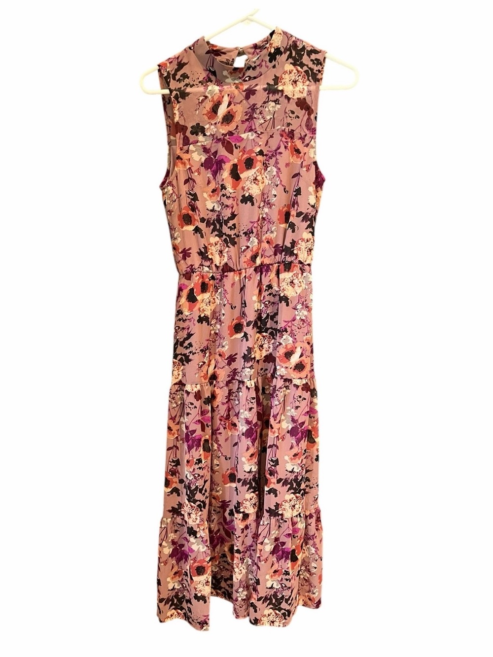 Lulus Floral “In My Dreams” Midi Dress